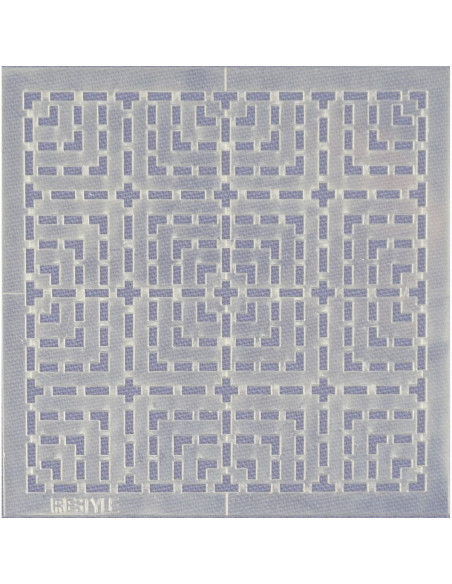 Gabarit pour sashiko Restyle - Diamants