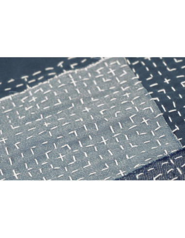 Gabarit pour sashiko Restyle - Diamants