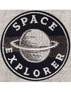 Écusson thermocollant space explorer