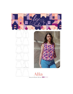 Patron de top - Alia - Lise Tailor 2