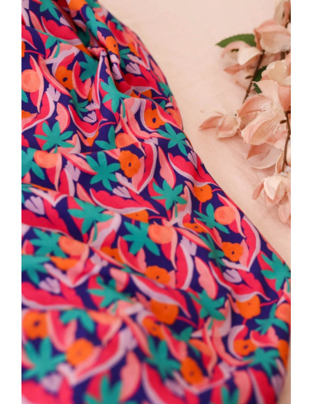 Tissu viscose Songe Exotique - Lise Tailor