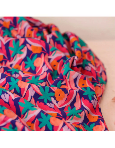 Tissu viscose Songe Exotique - Lise Tailor