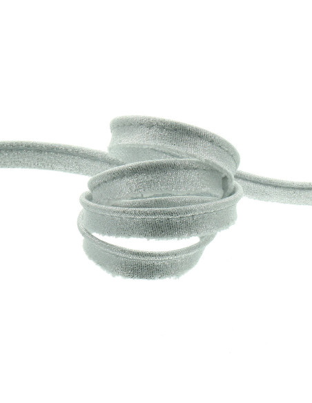 Passepoil d´habillement lurex - Argent