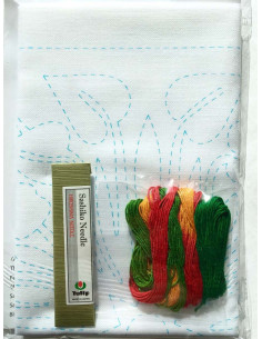 Kit sashiko Hawaii Anthurium 2
