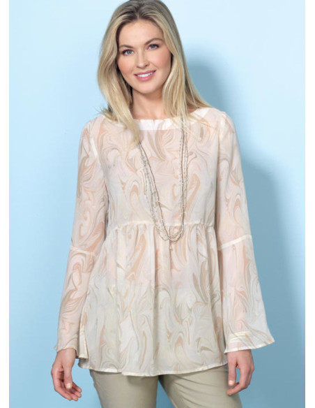 Patron de hauts - Butterick 6486