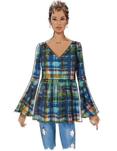 Patron de hauts - Butterick 6486