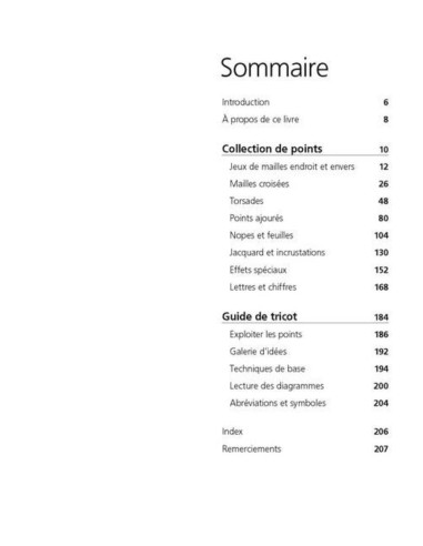 Livre 300 points de tricot