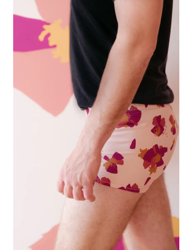 Tissu jersey de coton Anémona Nude - Églantine & Zoé