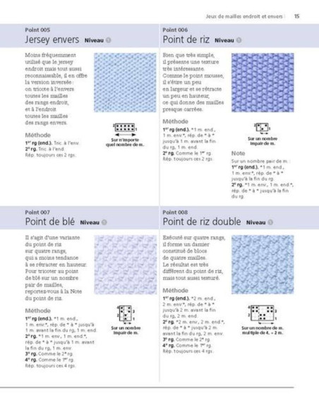 Livre 300 points de tricot