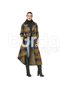 Patron de manteau - Burda 6462 2