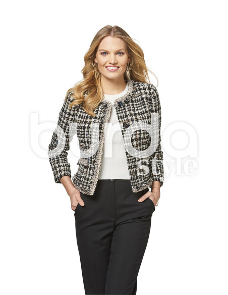 Patron de veste - Burda 6465