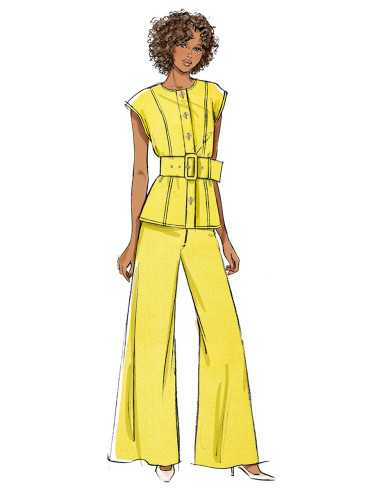 Patron de top - Butterick 7028