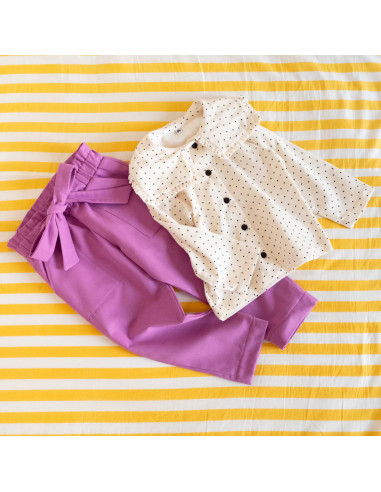 Patron de pantalon et short bébé New-York - Ikatee