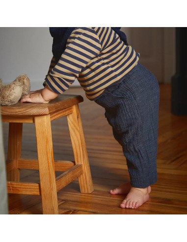 Patron de pantalon et short bébé New-York - Ikatee