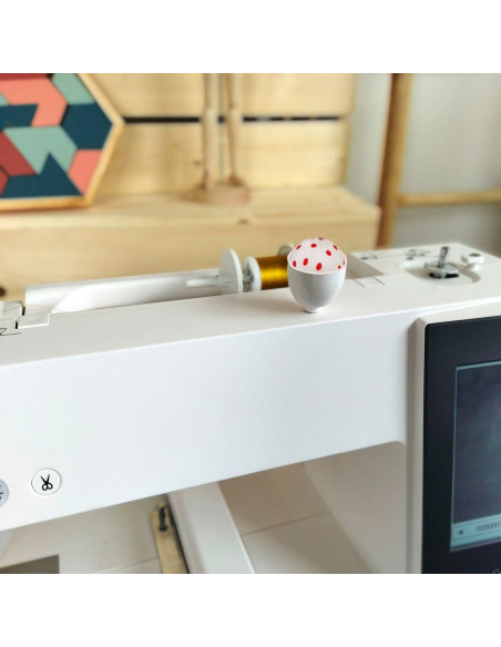 Porte-épingles pour machines Janome - Blanc
