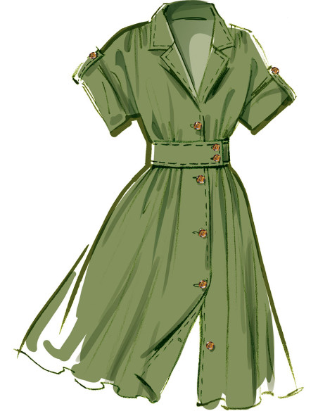 Patron de robe - McCall's 8556
