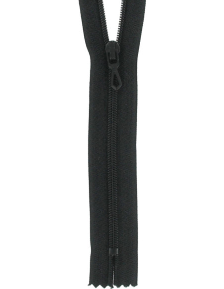 Fermeture éclair nylon - Noir