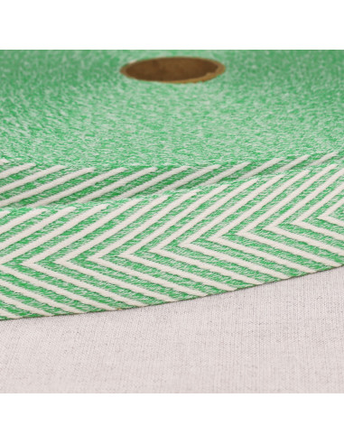Sangle chinée chevrons - Vert clair