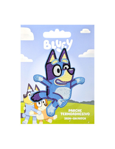 Ecusson brodé Bluey - Heureux