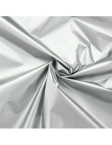 Tissu occultant toile d'ombrage - Argent