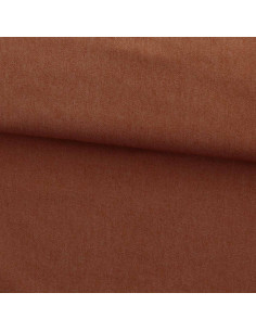 Tissu jeans Denim stretch - Rouille