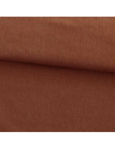 Tissu jeans Denim stretch - Rouille