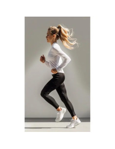 Tissu lycra de sport - Noir 2