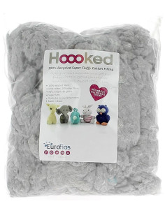 Fibre de rembourrage Hoooked 250 g - Gris nuage