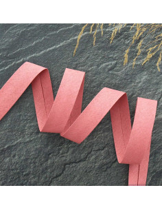 Biais tout textile polycoton - Vieux rose