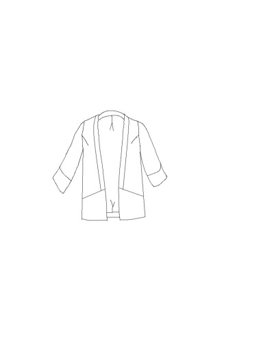 Patron de veste Sable - Maison Fauve