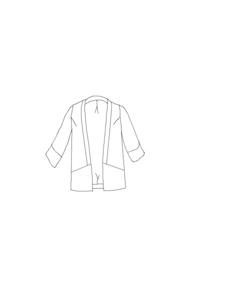 Patron de veste Sable - Maison Fauve