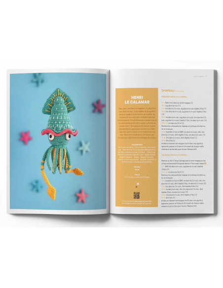 Livre amigurumis marins