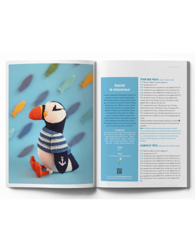Livre amigurumis marins