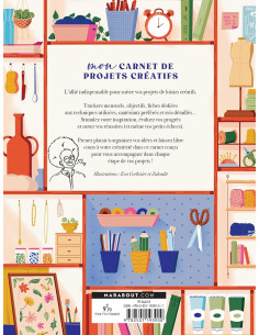 Livre mon carnet de projets créatifs 2