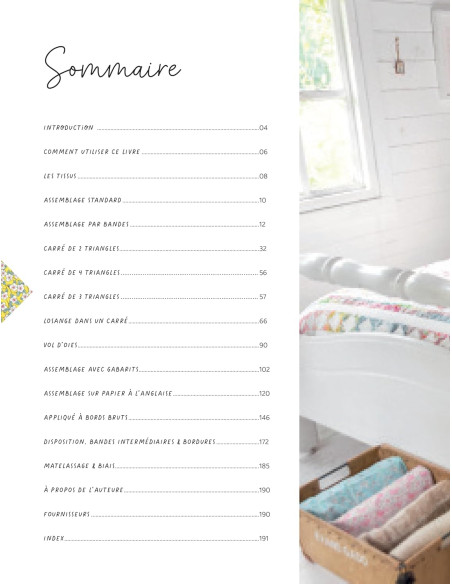 Livre 1 quilt, 100 blocs - Alice aux pays des merveilles
