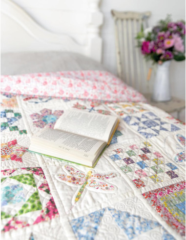 Livre 1 quilt, 100 blocs - Alice aux pays des merveilles