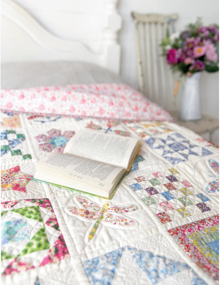 Livre 1 quilt, 100 blocs - Alice aux pays des merveilles