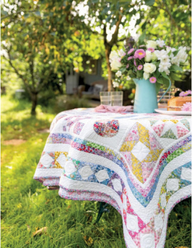 Livre 1 quilt, 100 blocs - Alice aux pays des merveilles
