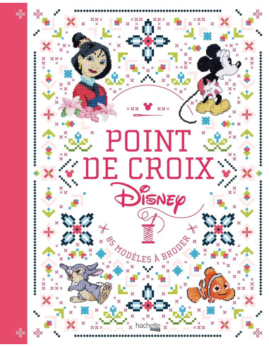 Livre point de croix Disney