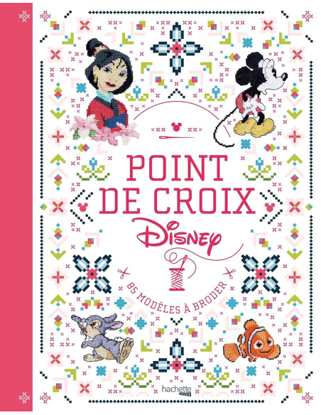 Livre point de croix Disney