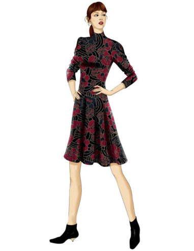 Patron de robe - Vogue 9264