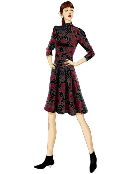 Patron de robe - Vogue 9264
