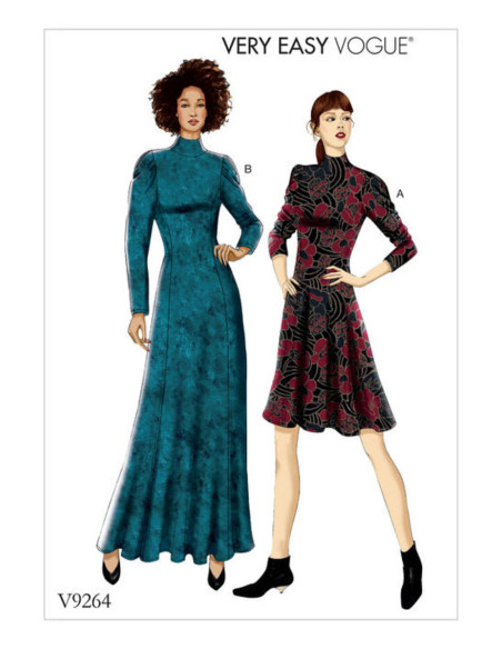 Patron de robe - Vogue 9264