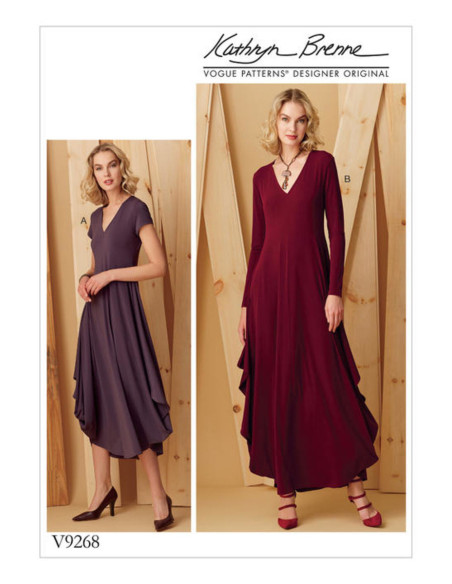 Patron de robe - Vogue 9268