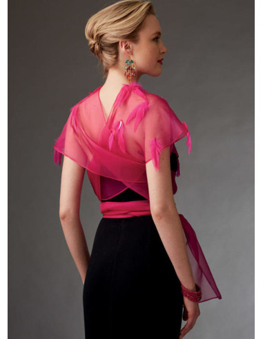 Patron de boléros et mini cape - Vogue 9276