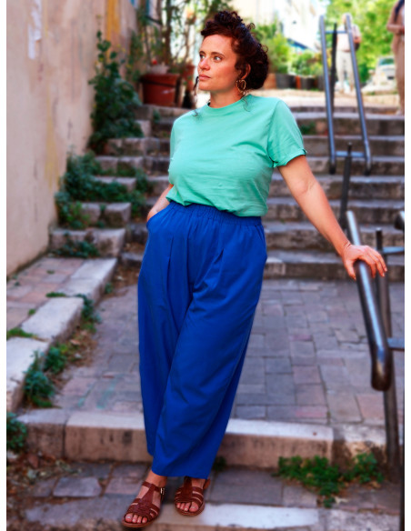 Patron de pantalon, wide leg ou barrel Inti - Marmaï Patterns