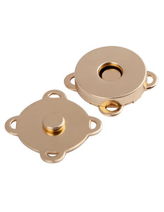 Boutons-pression magnétiques 19 mm à coudre - Or