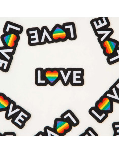 Écusson thermocollant Love Pride