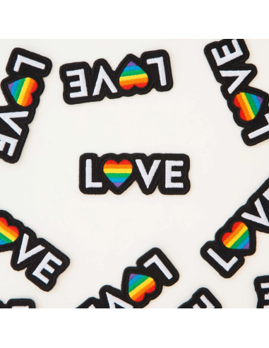 Écusson thermocollant Love Pride