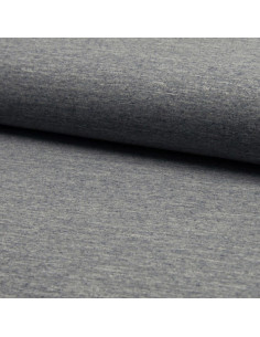 Tissu jogging mélangé - Gris bleu